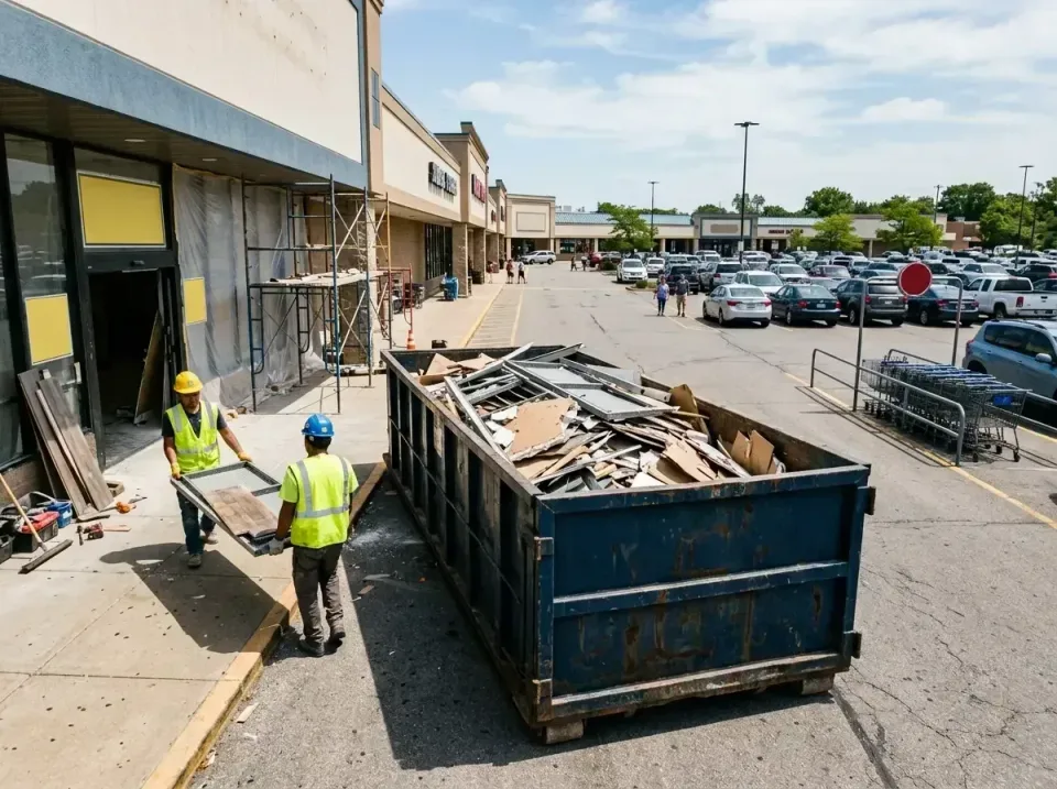 retail-store-renovation-debris-003 — frequently asked questions, Roll-off Dumpster Rentals in Homestead Meadows South, TX